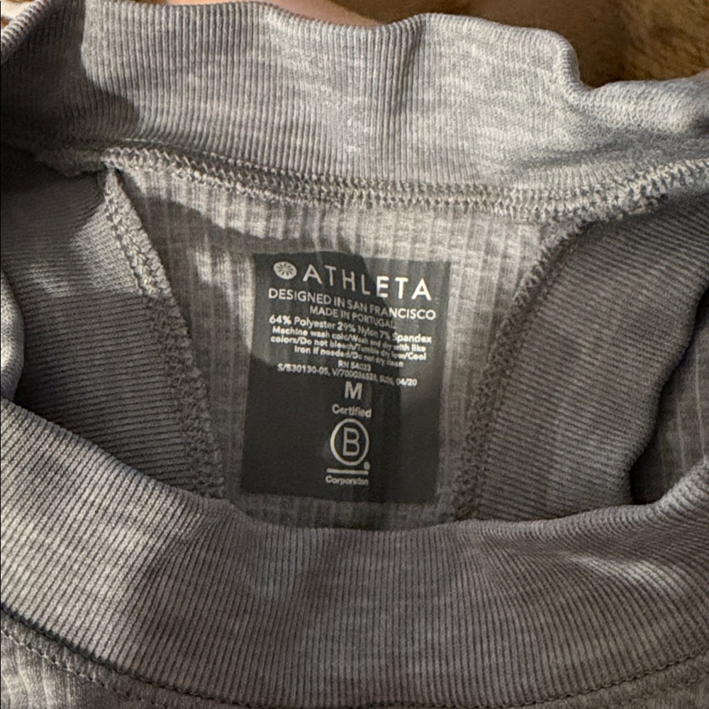 Athleta Ribbed Racerback Tank Top - Picture 4 of 6